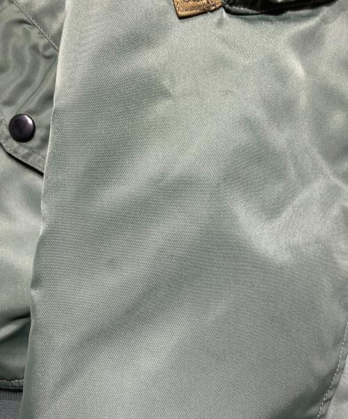 COLIMBO（コリンボ）COLIMBO (コリンボ) CHROME DOME LIGHT ZONE FLIGHT JACKET/クロムドームライトゾーンフライトジャケット カーキ サイズ:Lの古着・服飾アイテム