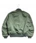 COLIMBO (コリンボ) CHROME DOME LIGHT ZONE FLIGHT JACKET/クロムドームライトゾーンフライトジャケット カーキ サイズ:L：28000円