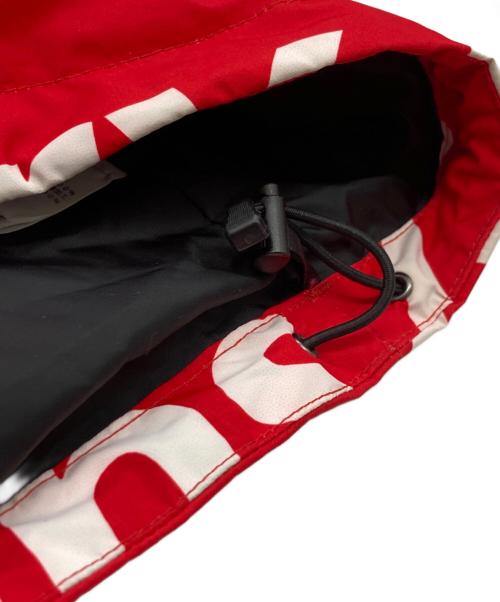 SUPREME（シュプリーム）Supreme (シュプリーム) THE NORTH FACE (ザ ノース フェイス) 15FW Mountain Pullover レッド×ブラック サイズ:XLの古着・服飾アイテム