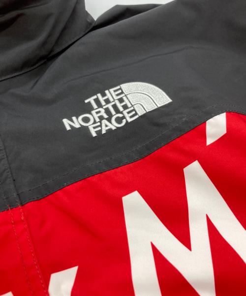 SUPREME（シュプリーム）Supreme (シュプリーム) THE NORTH FACE (ザ ノース フェイス) 15FW Mountain Pullover レッド×ブラック サイズ:XLの古着・服飾アイテム