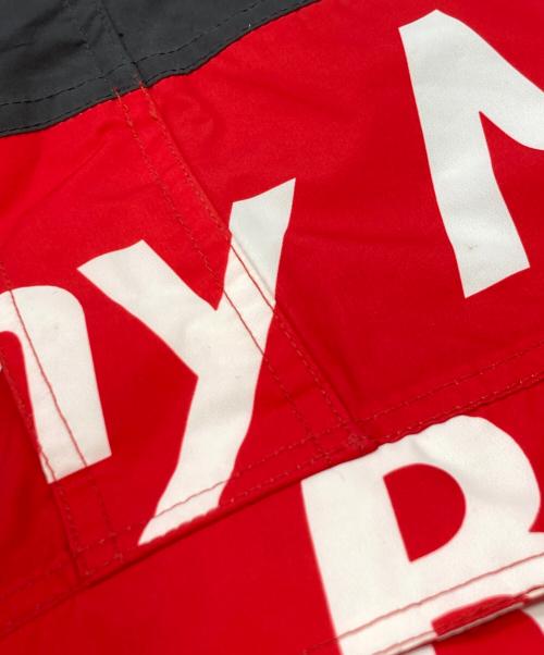 SUPREME（シュプリーム）Supreme (シュプリーム) THE NORTH FACE (ザ ノース フェイス) 15FW Mountain Pullover レッド×ブラック サイズ:XLの古着・服飾アイテム