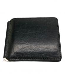 HENDER SCHEME（エンダースキーマ）の古着「マネークリップ折り財布」｜ブラック