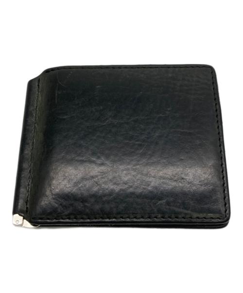 HENDER SCHEME（エンダースキーマ）HENDER SCHEME (エンダースキーマ) マネークリップ折り財布 ブラックの古着・服飾アイテム