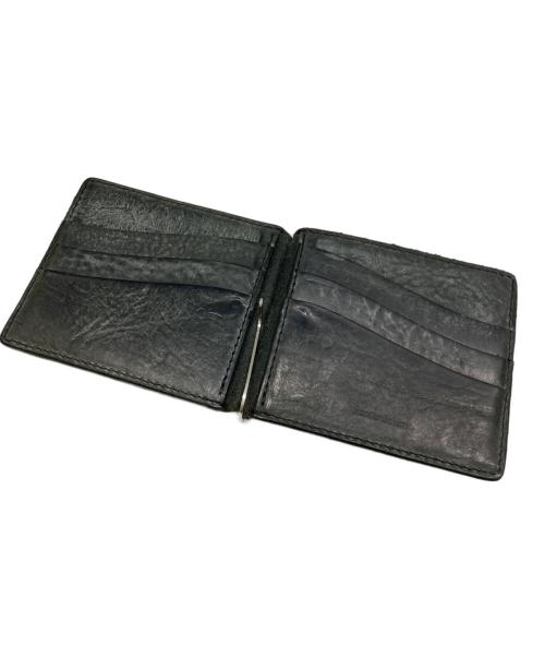 HENDER SCHEME（エンダースキーマ）HENDER SCHEME (エンダースキーマ) マネークリップ折り財布 ブラックの古着・服飾アイテム