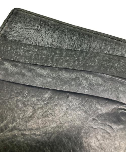 HENDER SCHEME（エンダースキーマ）HENDER SCHEME (エンダースキーマ) マネークリップ折り財布 ブラックの古着・服飾アイテム
