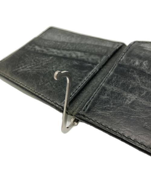 HENDER SCHEME（エンダースキーマ）HENDER SCHEME (エンダースキーマ) マネークリップ折り財布 ブラックの古着・服飾アイテム