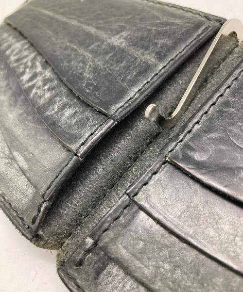 HENDER SCHEME（エンダースキーマ）HENDER SCHEME (エンダースキーマ) マネークリップ折り財布 ブラックの古着・服飾アイテム