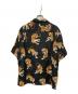 WACKO MARIA (ワコマリア) tim lehi タイガー総柄オープンカラーシャツ ブラック サイズ:XL：20000円