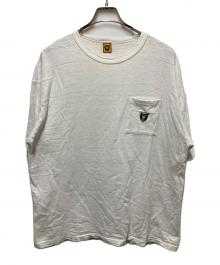 HUMAN MADE（ヒューマンメイド）の古着「DOGプリントポケットTシャツ」｜ホワイト