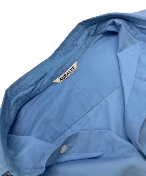 AURALEE（オーラリー）AURALEE (オーラリー) WASHED FINX TWILL SHIRT ブルー サイズ:5の古着・服飾アイテム