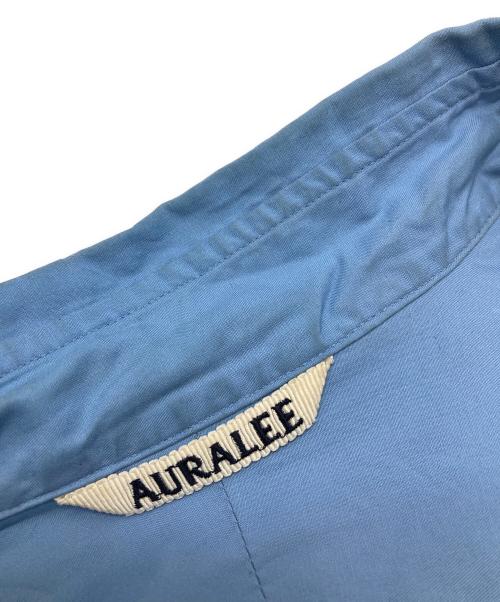 AURALEE（オーラリー）AURALEE (オーラリー) WASHED FINX TWILL SHIRT ブルー サイズ:5の古着・服飾アイテム