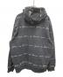 Supreme (シュプリーム) Script Stripe Hooded Sweatshirt ブラック サイズ:XL：15000円