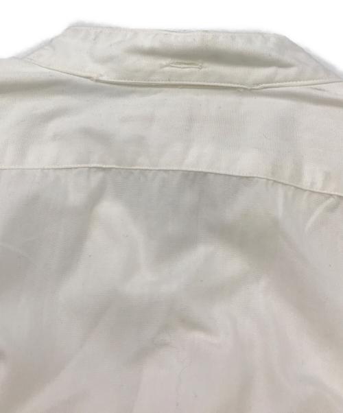 belle jardiniere（ベル・ジャルディニエール）belle jardiniere (ベル・ジャルディニエール) バンドカラードレスシャツ ホワイト サイズ:36の古着・服飾アイテム