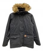 Carhartt WIPカーハートダブリューアイピー）の古着「TRAPPER PARKA」｜ブラック