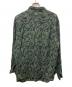 FRITZ BRUCKER (フリッツ ブルッカー) ペイズリーレーヨンシャツ グリーン サイズ:XL：6000円