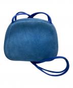 JIL SANDERジルサンダー）の古着「SUEDE LEATHER SHOULDER BAG」｜ブルー