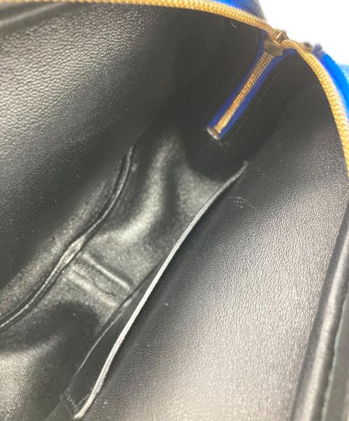 JIL SANDER（ジルサンダー）JIL SANDER (ジルサンダー) SUEDE LEATHER SHOULDER BAG ブルーの古着・服飾アイテム