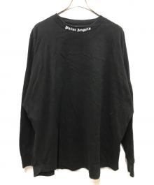 Palm Angels（パーム エンジェルス）の古着「バックロゴロングスリーブカットソー」｜ブラック