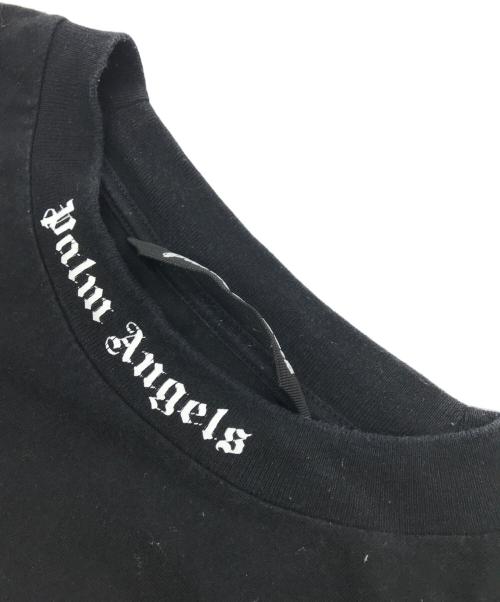 Palm Angels（パーム エンジェルス）Palm Angels (パーム エンジェルス) バックロゴロングスリーブカットソー ブラック サイズ:ＸＬの古着・服飾アイテム