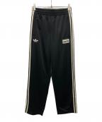 adidas×oasisアディダス×オアシス）の古着「ツアー ファイヤーバード トラックパンツ」｜ブラック
