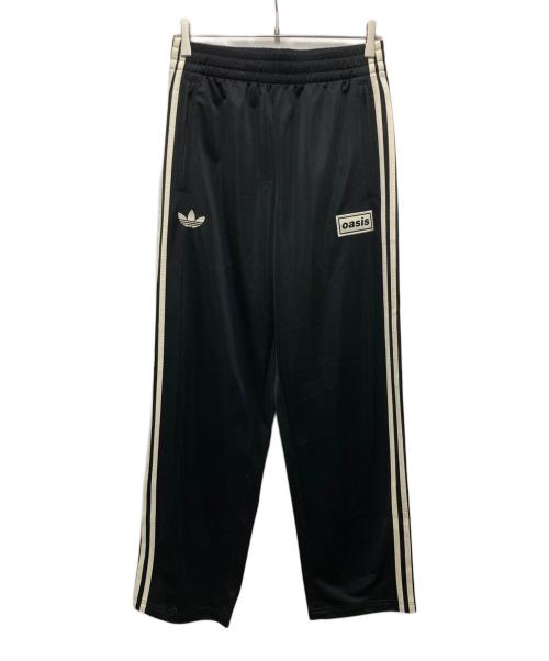 adidas（アディダス）adidas (アディダス) oasis (オアシス) ツアー ファイヤーバード トラックパンツ ブラック サイズ:Mの古着・服飾アイテム