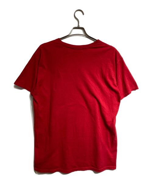 UNDERCOVER（アンダーカバー）UNDERCOVER (アンダーカバー) MADCAT TEE/マッドキャットＴ レッド サイズ:Lの古着・服飾アイテム