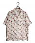 Schott（ショット）の古着「HAWAIIAN SHIRT FLAMING」｜ホワイト