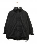 SLOBE IENAスローブ イエナ）の古着「ポリエステルタッサー中綿モンスターパーカーブルゾン」｜ブラック