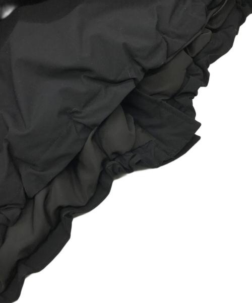 SLOBE IENA（スローブ イエナ）SLOBE IENA (スローブ イエナ) ポリエステルタッサー中綿モンスターパーカーブルゾン ブラック サイズ:38の古着・服飾アイテム