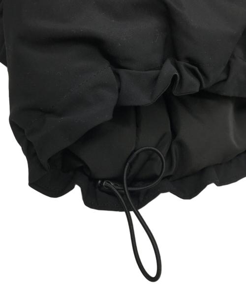 SLOBE IENA（スローブ イエナ）SLOBE IENA (スローブ イエナ) ポリエステルタッサー中綿モンスターパーカーブルゾン ブラック サイズ:38の古着・服飾アイテム