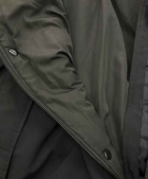 SLOBE IENA（スローブ イエナ）SLOBE IENA (スローブ イエナ) ポリエステルタッサー中綿モンスターパーカーブルゾン ブラック サイズ:38の古着・服飾アイテム