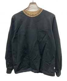 stussy（ステューシー）の古着「ロングスリーブカットソー」｜ブラック