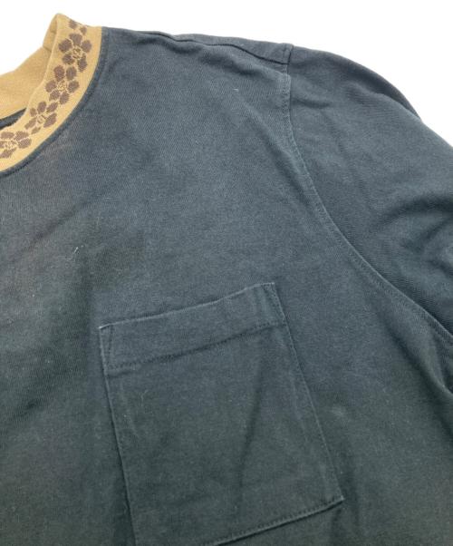 stussy（ステューシー）stussy (ステューシー) ロングスリーブカットソー ブラック サイズ:Sの古着・服飾アイテム