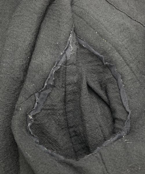 ROBE DE CHAMBRE COMME DES GARCONS（ローブドシャンブル コムデギャルソン）ROBE DE CHAMBRE COMME DES GARCONS (ローブドシャンブル コムデギャルソン) ファードッキングシャーリングジャケット ブラック サイズ:ーの古着・服飾アイテム
