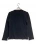 COMME des GARCONS HOMME PLUS (コムデギャルソンオムプリュス) 製品染め縮絨ウールロゴニット ブラック サイズ:ー：40000円