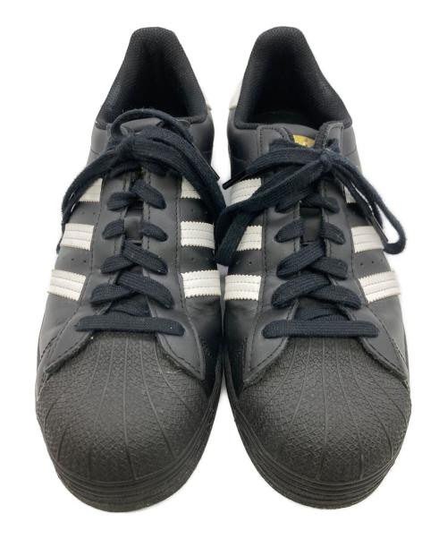 adidas（アディダス）adidas (アディダス) SUPER STAR ブラック サイズ:US8 1/2の古着・服飾アイテム