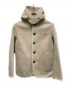 DANTONダントン）の古着「ウールモッサ シングルフードジャケット」｜ベージュ