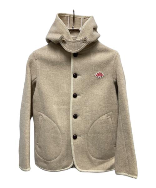 DANTON（ダントン）DANTON (ダントン) ウールモッサ シングルフードジャケット ベージュ サイズ:３４の古着・服飾アイテム