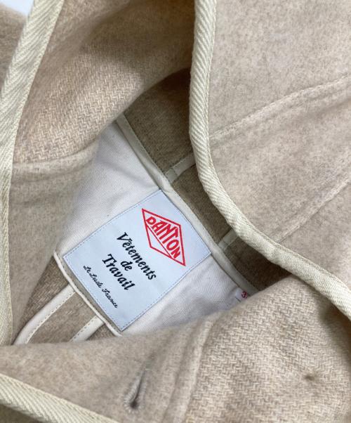 DANTON（ダントン）DANTON (ダントン) ウールモッサ シングルフードジャケット ベージュ サイズ:３４の古着・服飾アイテム