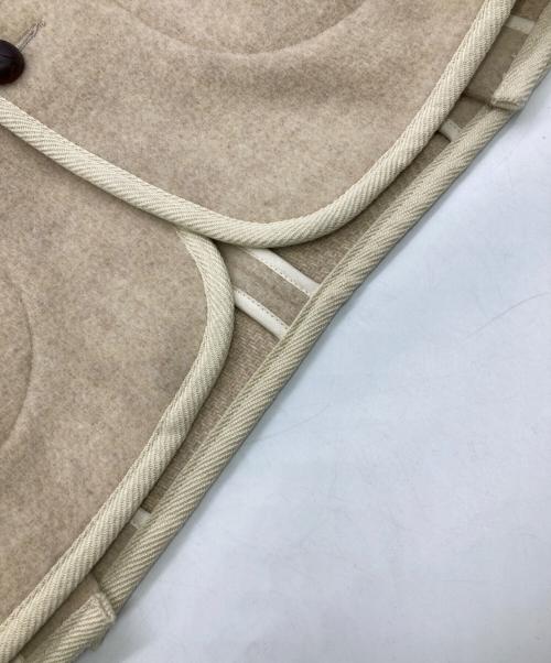 DANTON（ダントン）DANTON (ダントン) ウールモッサ シングルフードジャケット ベージュ サイズ:３４の古着・服飾アイテム