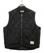 COOTIE PRODUCTIONSクーティープロダクツ）の古着「Nylon Quilting Work Vest」｜ブラック