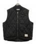 COOTIE PRODUCTIONS（クーティープロダクツ）の古着「Nylon Quilting Work Vest」｜ブラック