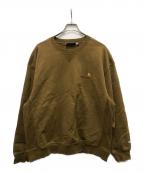 WACKO MARIA×Carhartt WIPワコマリア×カーハート ワークインプログレス）の古着「MARIA AMERICAN SCRIPT SW」｜ブラウン