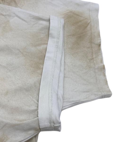 BALENCIAGA（バレンシアガ）BALENCIAGA (バレンシアガ) クラッシュダスト加工ワッペンTシャツ/Distressed dust-washed patch T-shirt ホワイト サイズ:5の古着・服飾アイテム