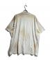BALENCIAGA (バレンシアガ) クラッシュダスト加工ワッペンTシャツ/Distressed dust-washed patch T-shirt ホワイト サイズ:5：40000円