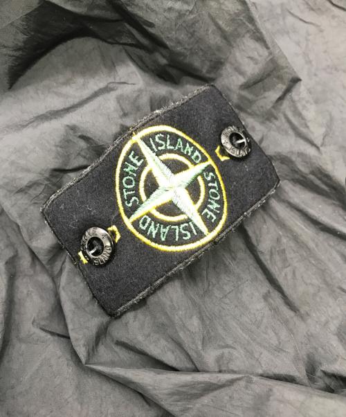 STONE ISLAND（ストーンアイランド）STONE ISLAND (ストーンアイランド) ワッペンガーメントダイナイロンジャケット ブラック サイズ:XLの古着・服飾アイテム