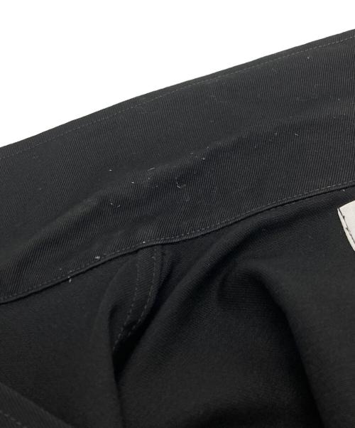 STONE ISLAND（ストーンアイランド）STONE ISLAND (ストーンアイランド) Logo-Appliqued Gabardine Overshirt/ロゴアップリケ ガバルディンオーバーシャツ ブラック サイズ:XLの古着・服飾アイテム