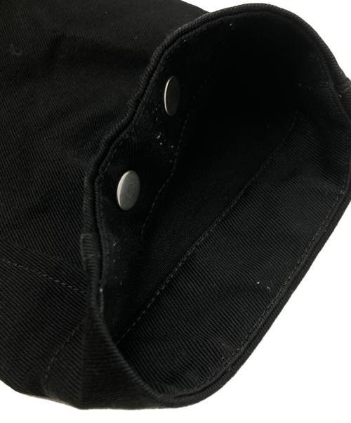 STONE ISLAND（ストーンアイランド）STONE ISLAND (ストーンアイランド) Logo-Appliqued Gabardine Overshirt/ロゴアップリケ ガバルディンオーバーシャツ ブラック サイズ:XLの古着・服飾アイテム