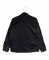 STONE ISLAND (ストーンアイランド) Logo-Appliqued Gabardine Overshirt/ロゴアップリケ ガバルディンオーバーシャツ ブラック サイズ:XL：50000円
