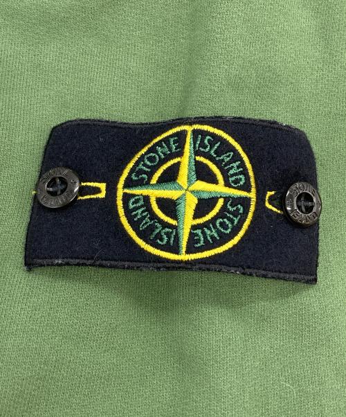 STONE ISLAND（ストーンアイランド）STONE ISLAND (ストーンアイランド) ロゴパッチスウェット/logo patch sweatshirt グリーン サイズ:XLの古着・服飾アイテム